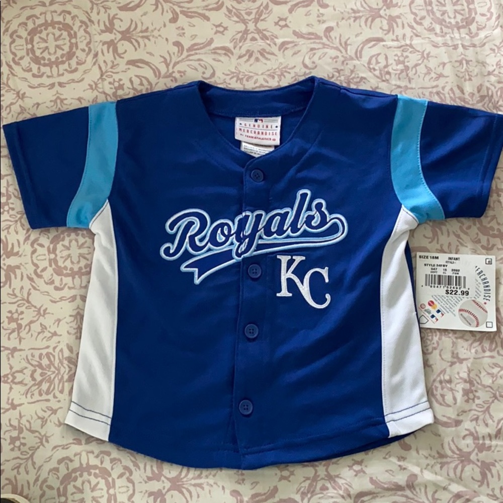 KC Royals jersey shirt